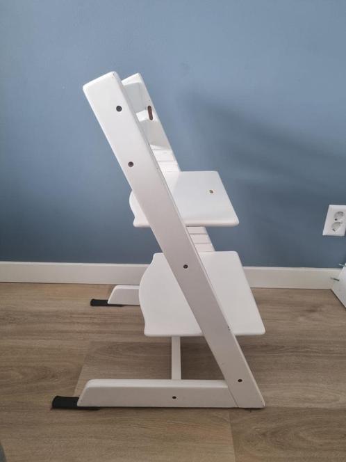 Stokke Tripp Trapp kinderstoel met Glijders in goede staat, Kinderen en Baby's, Kinderstoelen, Gebruikt, Meegroeistoel, Ophalen