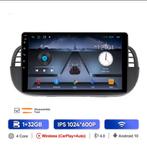 Fiat 500 Android Autoradio | 2007 t/m 2015 | Carplay, Auto diversen, Ophalen of Verzenden, Nieuw