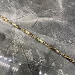 14k gouden armband monte carlo schakel, Sieraden, Tassen en Uiterlijk, Armbanden, Ophalen of Verzenden