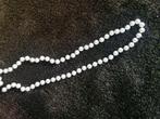 115 cm lange parel ketting, Sieraden, Tassen en Uiterlijk, Kettingen, Verzenden, Zo goed als nieuw, Overige materialen