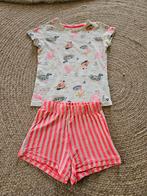 Shortama met flamingo en zebra van de Hema, maat 110-116, Nacht- of Onderkleding, Meisje, Ophalen of Verzenden, Zo goed als nieuw