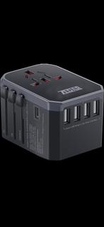 Zedar Wereldstekker met USB-lader, Ophalen of Verzenden, Nieuw