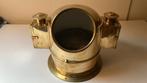 uniek groot 38 cm hoog !! oud sloepkompas bronswerk sestrel, Verzamelen, Gebruikt, Motorboot of Zeilboot, Ophalen of Verzenden