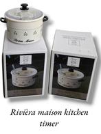 1pcs rivièra maison kitchen timer (kookwekker), Ophalen of Verzenden