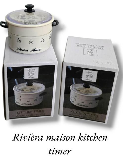 1pcs rivièra maison kitchen timer (kookwekker), Huis en Inrichting, Keuken | Keukenbenodigdheden, Ophalen of Verzenden