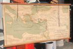 Landkaart, Antiek en Kunst, Ophalen of Verzenden