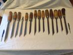 Diverse mooie zware schietbeitels ,beitels. div. merken, Antiek en Kunst, Antiek | Gereedschap en Instrumenten, Ophalen of Verzenden