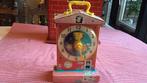 Vintage Fisher Price teaching clock/music box /1962-1968, Overige typen, Gebruikt, Ophalen of Verzenden