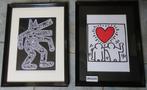 KEITH HARING * FRAAIE REPRO'S * 2 Stuks *, Verzamelen, Verzenden, 1980 tot heden, Zo goed als nieuw, Prent