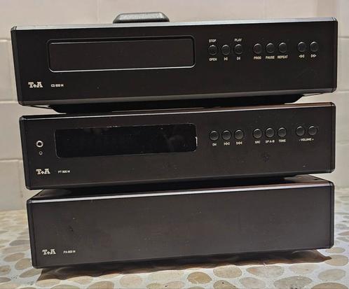 T+A 800M high end midiset van zeer hoge klasse,germany made, Audio, Tv en Foto, Stereo-sets, Gebruikt, Cd-speler, Tuner of Radio