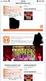 Tickets toppers 31 mei, Twee personen