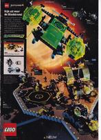 Retro reclame 1991 Lego speelgoed Blacktron ruimtevaart, Overige typen, Ophalen of Verzenden
