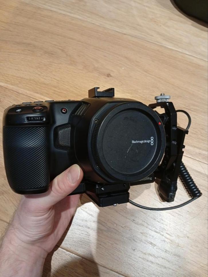 BMPCC 6K G1 met Speedbooster & Accessoires, Audio, Tv en Foto, Videocamera's Digitaal, Gebruikt, Camera, Overige soorten, Overige merken