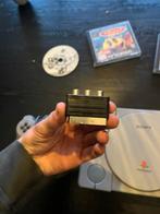 PS1 met Games & Controller, Spelcomputers en Games, Verzenden, Gebruikt, Met 1 controller, Met games