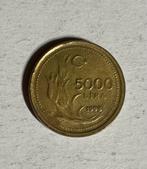 5000 lira Turkije 1998, Ophalen of Verzenden, Overige landen