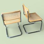 2 Cesca Thonet stoelen, riet/rotan, jaren 80, Huis en Inrichting, Stoelen, Gebruikt, Twee, Bruin, Huysmans