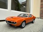 1:18 Alfa Romeo Montreal oranje 1970 Autoart 70172, Auto, Autoart, Ophalen of Verzenden, Zo goed als nieuw