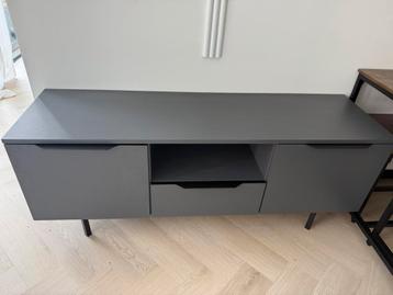 TV meubel donkergrijs 1.56 breed