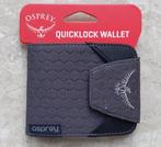 Osprey Quicklock Wallet Portemonnee, Sieraden, Tassen en Uiterlijk, Portemonnees, Nieuw, Overige merken, Grijs, Ophalen of Verzenden