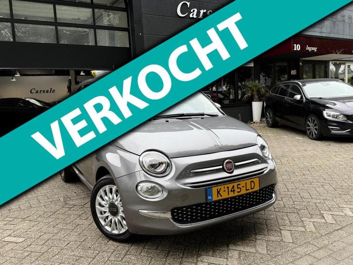 Fiat 500 1.0 Hybrid Lounge, Auto's, Fiat, Bedrijf, Te koop, ABS, Airbags, Airconditioning, Bluetooth, Centrale vergrendeling, Cruise Control