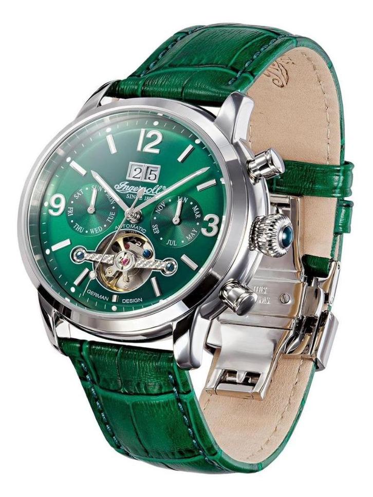 INGERSOLL BELLE STAR, Sieraden, Tassen en Uiterlijk, Horloges | Heren, Nieuw, Polshorloge, Overige merken, Staal, Leer, Verzenden