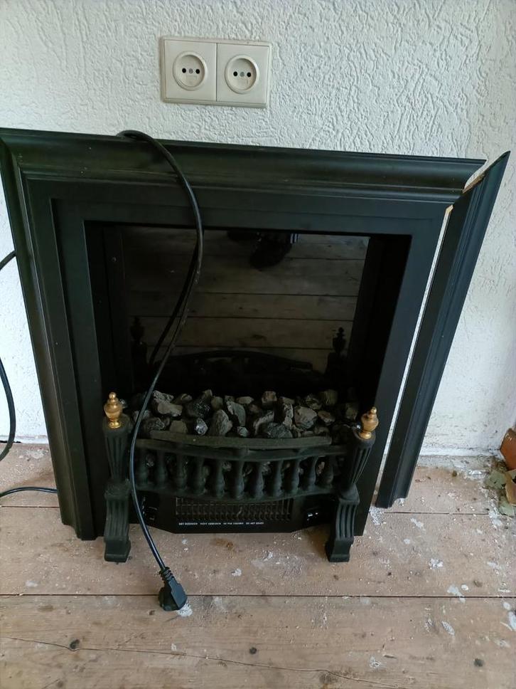 Sfeervolle Elektrische Kachel, Huis en Inrichting, Haarden, Gebruikt, Elektrische haard, Ophalen