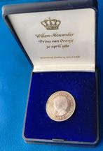 Penning Willem-Alexander Prins van Oranje - 1980, Postzegels en Munten, Penningen en Medailles, Verzenden, Zilver, Nederland