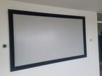 Projectiescherm met zwarte rand, Audio, Tv en Foto, Projectieschermen, Ophalen, Zo goed als nieuw