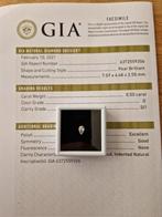 0.50 Karaat Peer Diamant met Certificaat, Ophalen of Verzenden