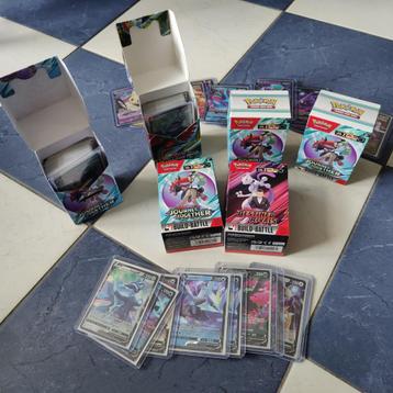 101 Verschillende Pokémon Kaarten in doosje beschikbaar voor biedingen