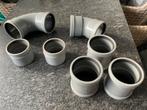 Pvc hulpstukken, Doe-het-zelf en Verbouw, Buizen en Afvoer, Ophalen, Bochten, Pvc, Nieuw