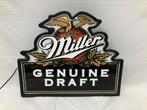 Miller bier lichtbak reclame lamp bierlamp, Ophalen of Verzenden, Gebruikt, Lichtbak of (neon) lamp