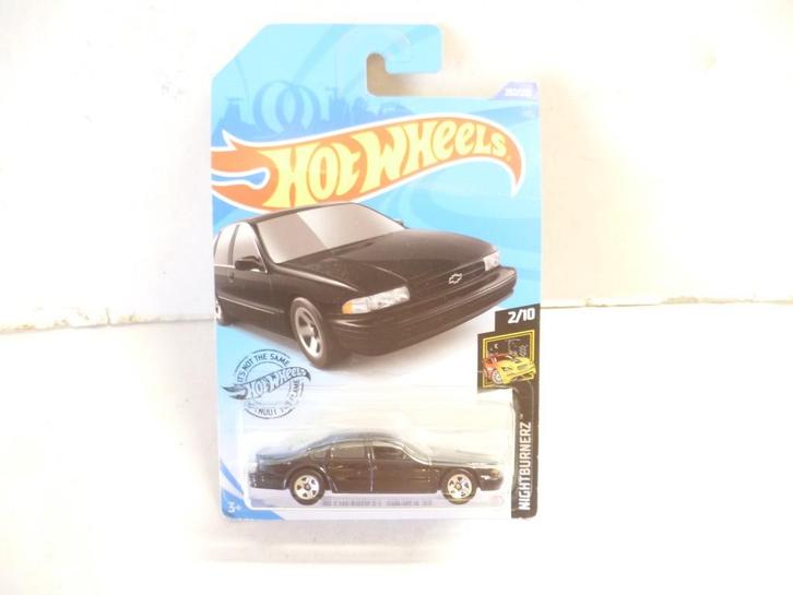 Hot Wheels Chevrolet Impala SS 1995 1:64 modelauto, Hobby en Vrije tijd, Modelauto's | Overige schalen, Nieuw, Auto, Ophalen of Verzenden