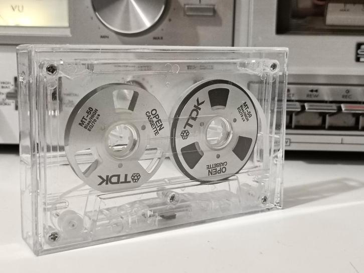 TDK Reel 2 Reel look cassette (ongebruikt, Normal), Cd's en Dvd's, Cassettebandjes, Nieuw in verpakking, Onbespeeld, 1 bandje