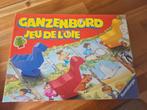 Ganzenbord met grote houten ganspionnen, Hobby en Vrije tijd, Gezelschapsspellen | Bordspellen, Ophalen of Verzenden, Zo goed als nieuw