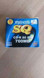 Maxell cd-r 80min 700mb 5 dozen van 10 stuks, Ophalen of Verzenden, Nieuw, Cd, Maxell