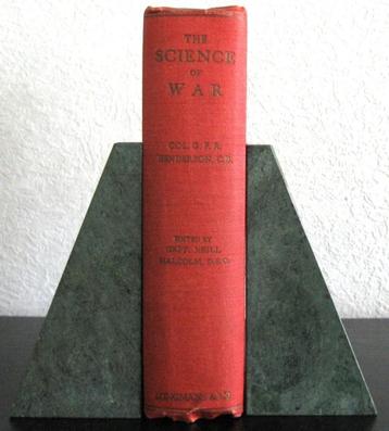 Science of War 1919 Henderson essays over oorlog beschikbaar voor biedingen