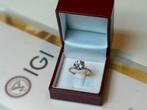 Gouden (trouw) ring met diamant 3.23ct! certificaat! nieuw!, Sieraden, Tassen en Uiterlijk, Ringen, Nieuw, Ophalen of Verzenden