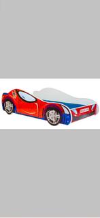 Spider-Man auto bed 160x 80, Kinderen en Baby's, Kinderkamer | Bedden, Ophalen, 70 tot 85 cm, 140 tot 160 cm, Zo goed als nieuw