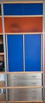 Kewlox Hangkast met Schuifdeuren & Lades, Huis en Inrichting, Kasten | Kledingkasten, Ophalen, Gebruikt, 50 tot 75 cm, 200 cm of meer