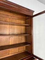 Buffetkast boekenkast vitrine Mahonie antiek, Antiek en Kunst, Ophalen