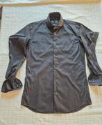 HUGO BOSS Heren Blouse Slim Fit Maat S, Zwart, Halswijdte 39/40 (M), Ophalen of Verzenden, HUGO BOSS