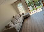 Nieuwe, ongebruikte bank - ivm verhuizing 340 x 180, Ophalen, Hoekbank, Vierpersoons of meer, 300 cm of meer