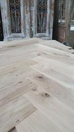 EIKEN CHATEAU ANTIEKE VISGRAAT VLOER, Ophalen of Verzenden, Nieuw, 75 m² of meer