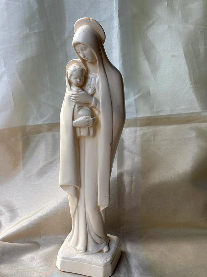 Maria met Kind Beeld - Depose 74, Antiek en Kunst, Antiek | Religie, Ophalen of Verzenden