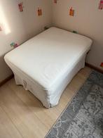IKEA Ektorp hocker/poef/voetenbank, Ophalen, Zo goed als nieuw, Rechthoekig, 75 tot 100 cm