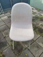 4 Beige Eetkamerstoelen - Jysk, Huis en Inrichting, Stoelen, Ophalen, Zo goed als nieuw, Vier, Stof