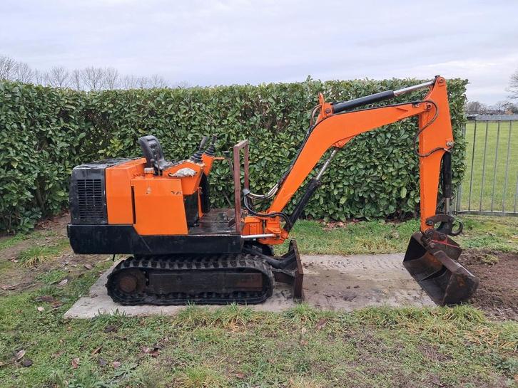Minigraver Hitachi UE-15 / MARGE / Minikraan Graafmachine, Doe-het-zelf en Verbouw, Gereedschap | Overige machines, Ophalen of Verzenden
