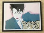 PATRICK NAGEL 80s Pop Art kunst Poster in Lijst #5, Ophalen of Verzenden, Nieuw, A1 t/m A3, Film en Tv