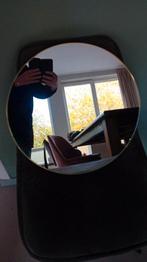 Spiegel rond, Huis en Inrichting, Woonaccessoires | Spiegels, Ophalen, Rond, Zo goed als nieuw, Minder dan 100 cm